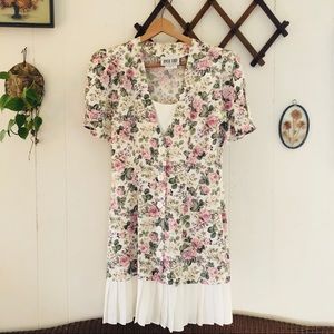 Iconic 80’s/90’s Floral Midi Dress